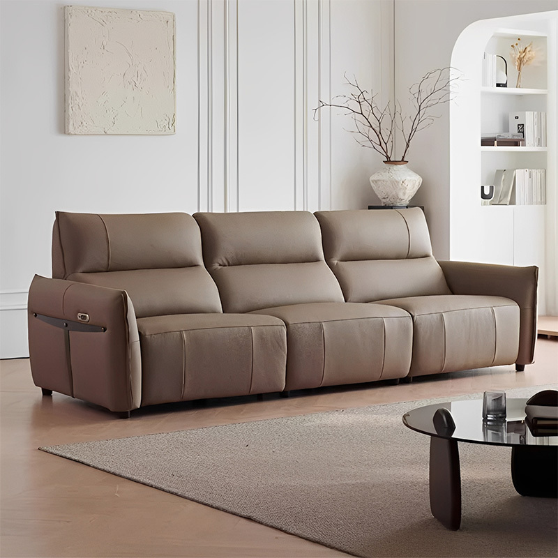 モダンラウンジ電動リクライニングソファ | 110°~160°の電動 モダンラウンジ電動リクライニングソファ | 110°~160°の電動