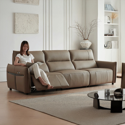 モダンラウンジ電動リクライニングソファ | 110°～160°の電動