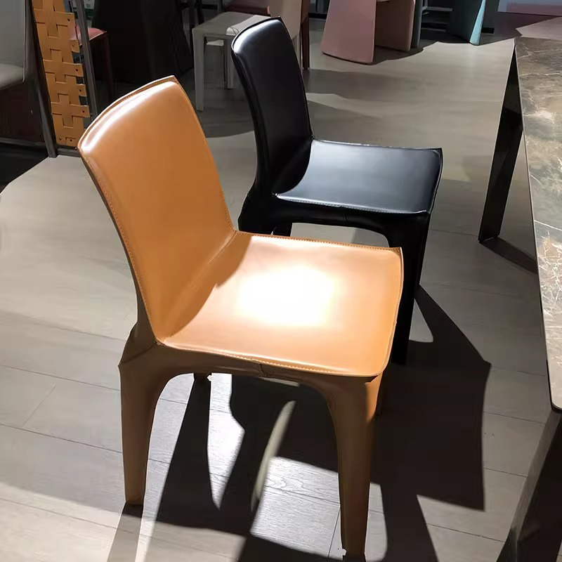 ステッチサドルレザーチェア