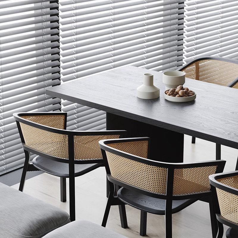 天然木ナチュラルラタンチェア