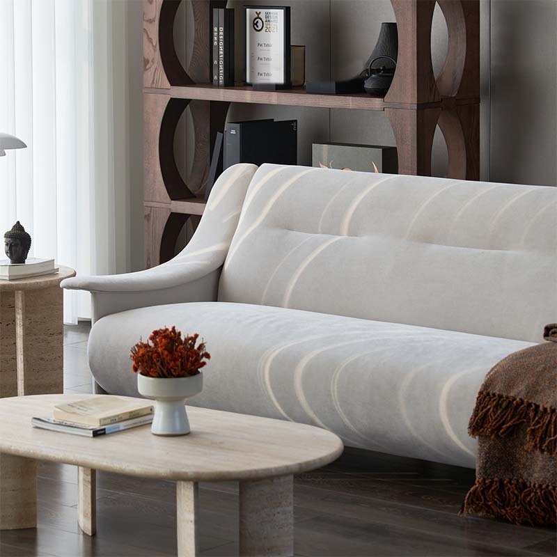 くつろぎカーブドソファ