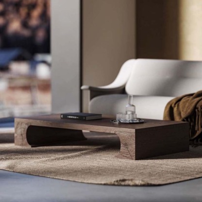 広々天板木製ローテーブル – CAGUUU