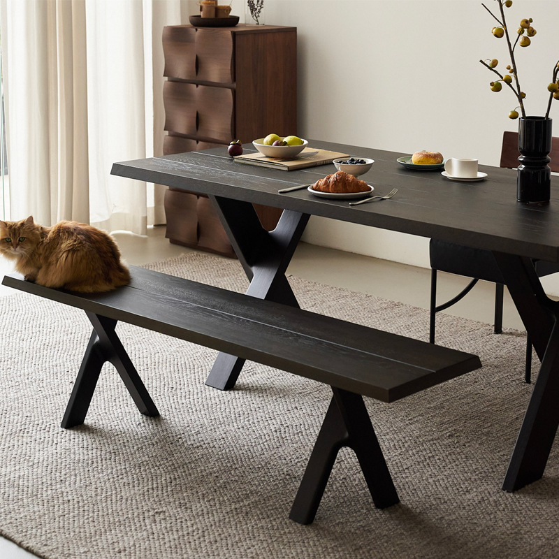 モダンロングベンチ | シンプルな線でどの空間にも美しくフィット – CAGUUU