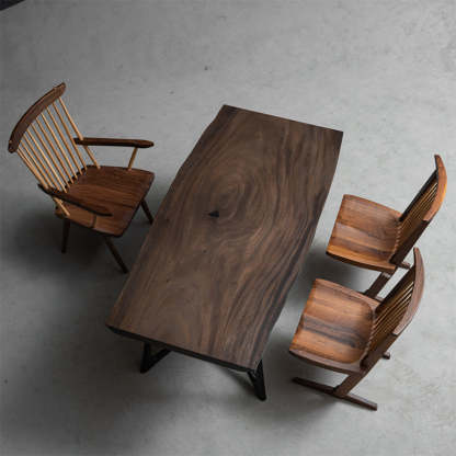 手付金】Ever Wood 天然木ダイニングテーブル天板 欅 テーブル