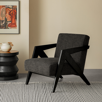 Woody Auraウィングアームラウンジチェア | 高級感漂う快適な座り心地