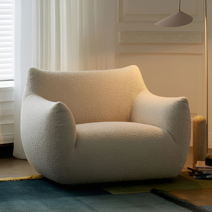 シングルボリュームチェア | 遊び心ある猫耳デザインで唯一無二の