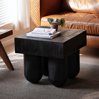 【値引中】ブロックサイドテーブル 値引中】ブロックサイドテーブル