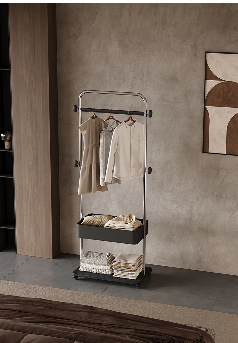 ハンガーラック バスケット付きハンガーラック – CAGUUU