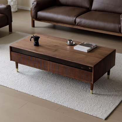 【値下げ】　高野木工　無垢材（ウォルナット）のローテーブル ※購入者様特典あり 値下げ】 高野木工 無垢材（ウォルナット）のローテーブル ※購入者様