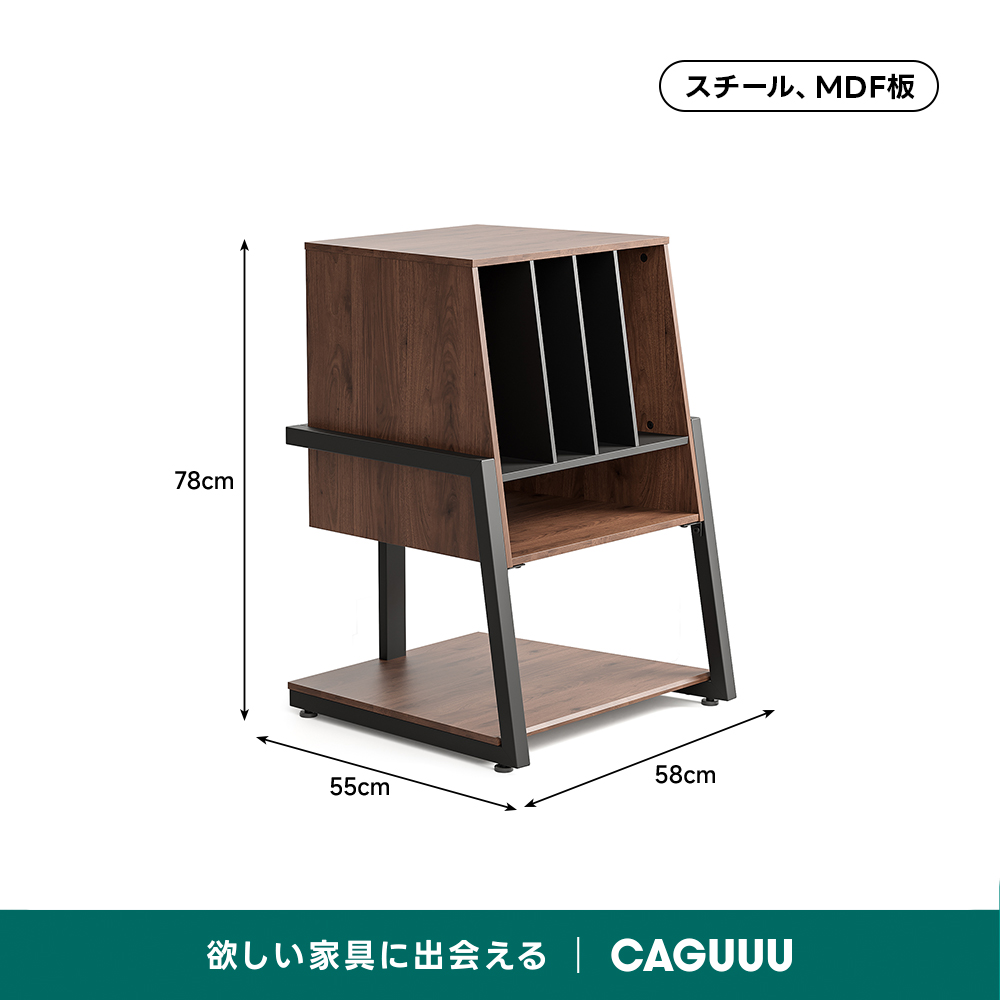 クラシックオーディオラック | 高さ調整がしやすく機器が美しく収まる