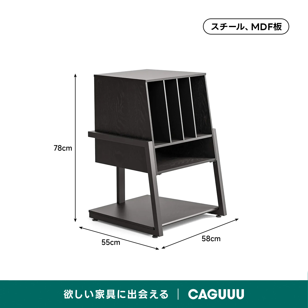 クラシックオーディオラック | 高さ調整がしやすく機器が美しく収まる