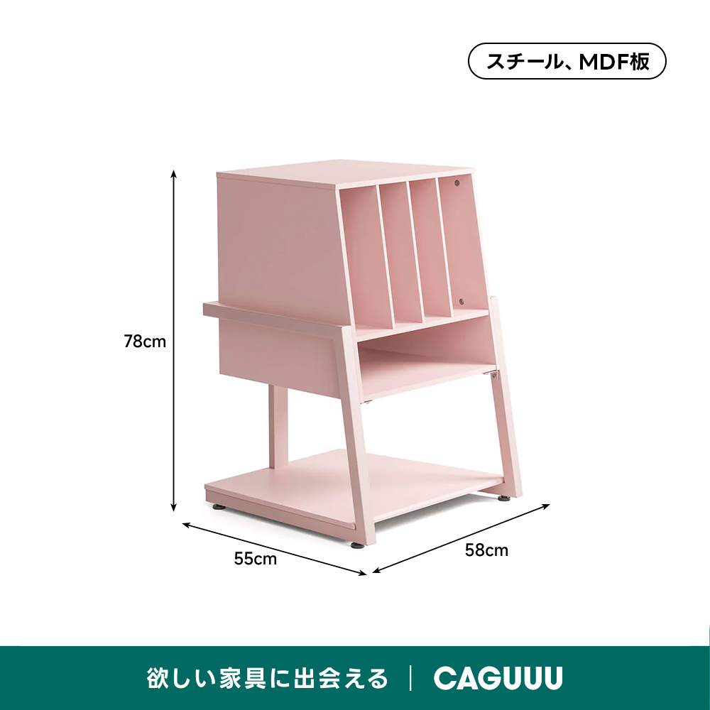 オーディオラック クラシックオーディオラック | 高さ調整がしやすく機器が美しく収まる
