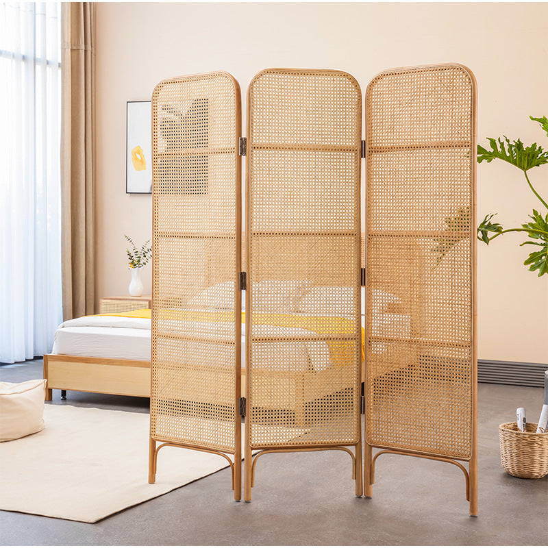 ラタン製3連パーテーション – CAGUUU