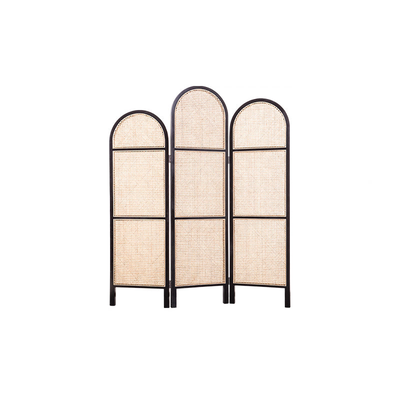 藤編みクラシックパーテーション | ナチュラルで優雅なインテリア調和