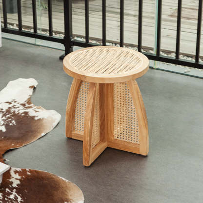 ラタン調コーヒーテーブル | 優れた通気性と耐久性を兼ね備えた