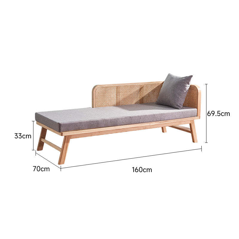 ラタン調ロングシート