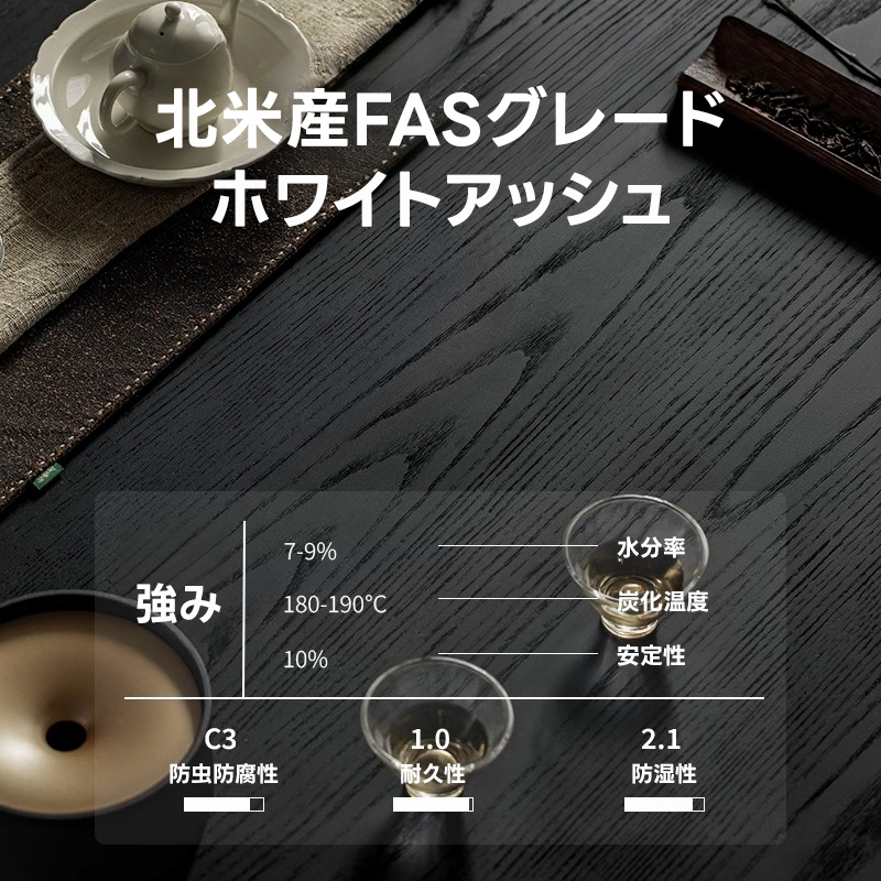 Woody Aura天然木組み合わせ本棚