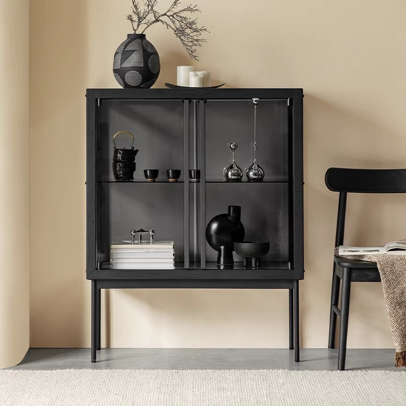 Woody Auraモダンディスプレイキャビネット