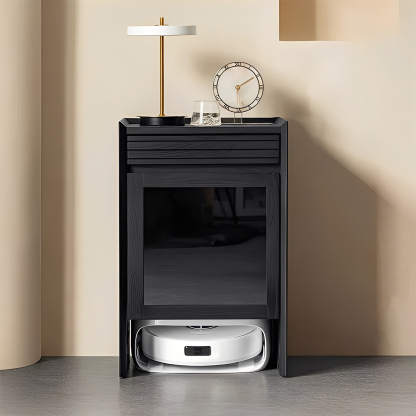 Woody Auraロボット掃除機収納キャビネット | ロボット掃除機に対応