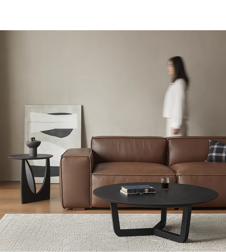 Woody Aura天然木デザインローテーブル – CAGUUU