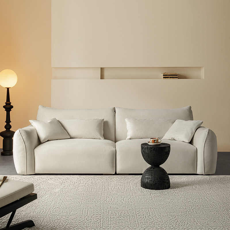 Woody Auraマイクロファイバースエード調ソファ【カスタマイズ可】