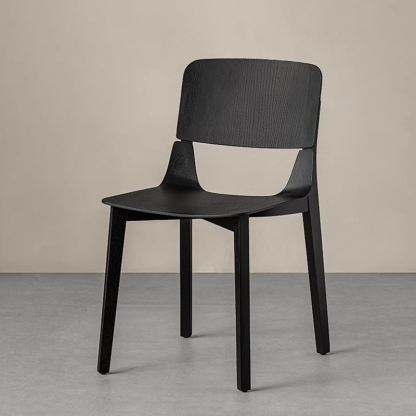 Woody Auraホワイトオーク材 モダンナチュラルダイニングチェア