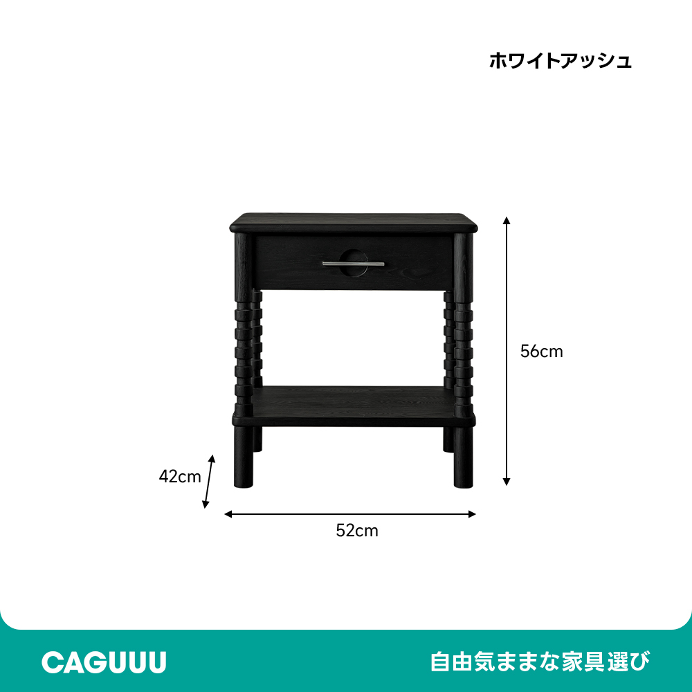 Woody Auraクラシックサイドテーブル | 高級感と耐久性を兼ね備えた美しい木目