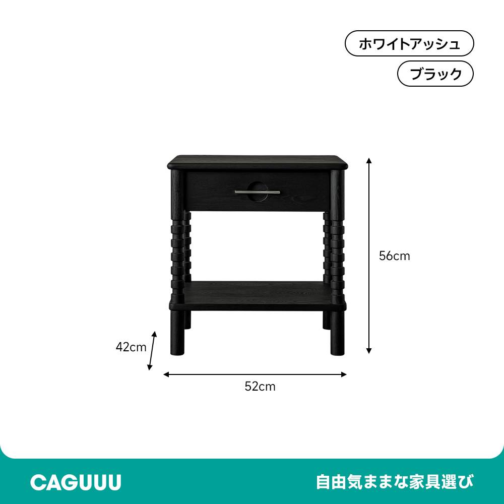 ホワイトアッシュ材 クラシックサイドテーブル カップル/ファミリー向け シンプル リビング
