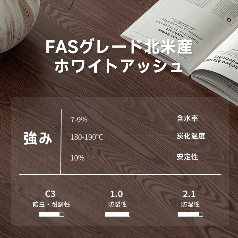 ブラウンスクエアダイニングテーブル