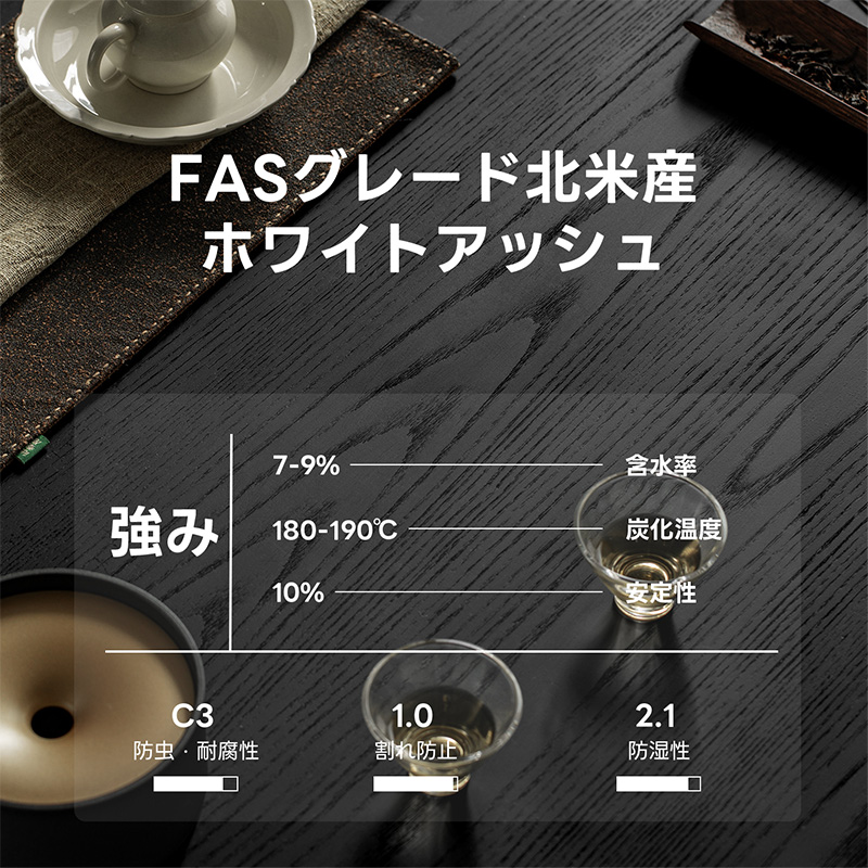 ブラック　作業デスク　高さ調節可能　ブラック　黒　木目　140センチ Woody Auraモダンブラックワークデスク｜書斎・作業部屋・リビングに