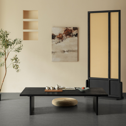 Woody Auraラタン調パーティション