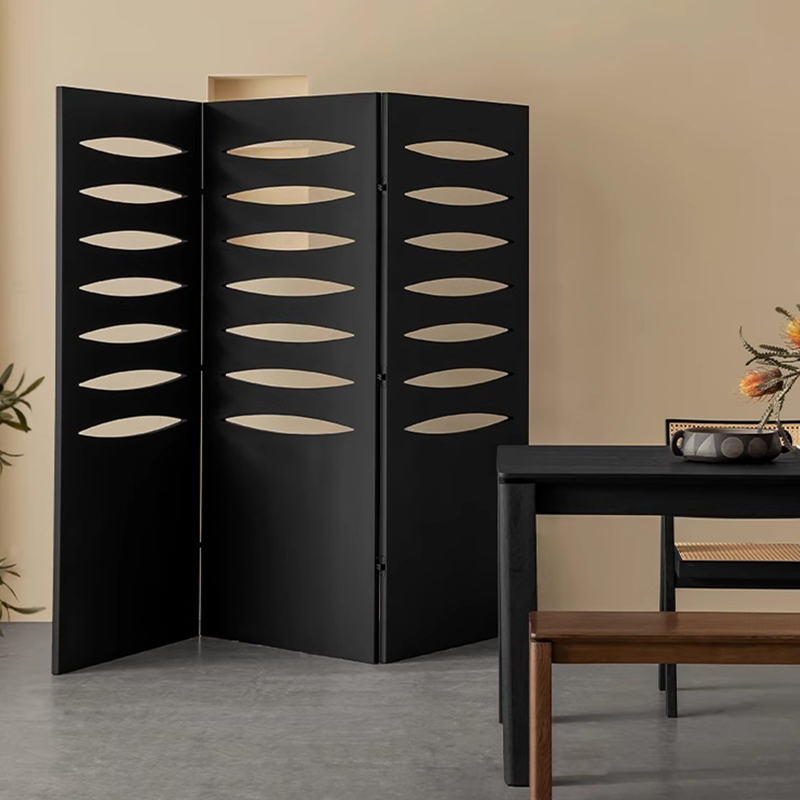 Woody Auraモダンスリットパーティション