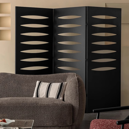 Woody Auraモダンスリットパーティション