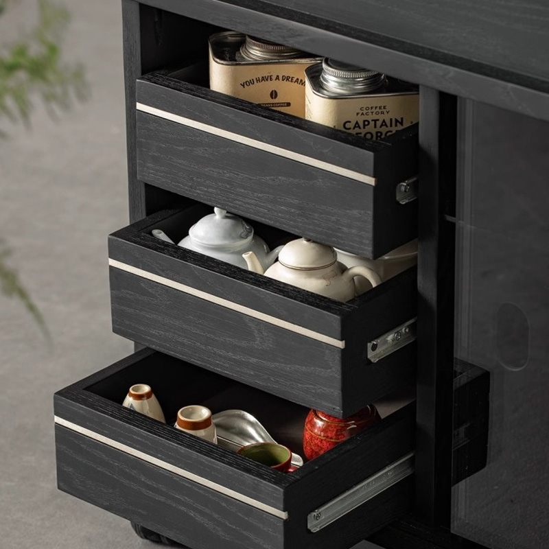 Woody Auraモダンリフトアップ式ローテーブル