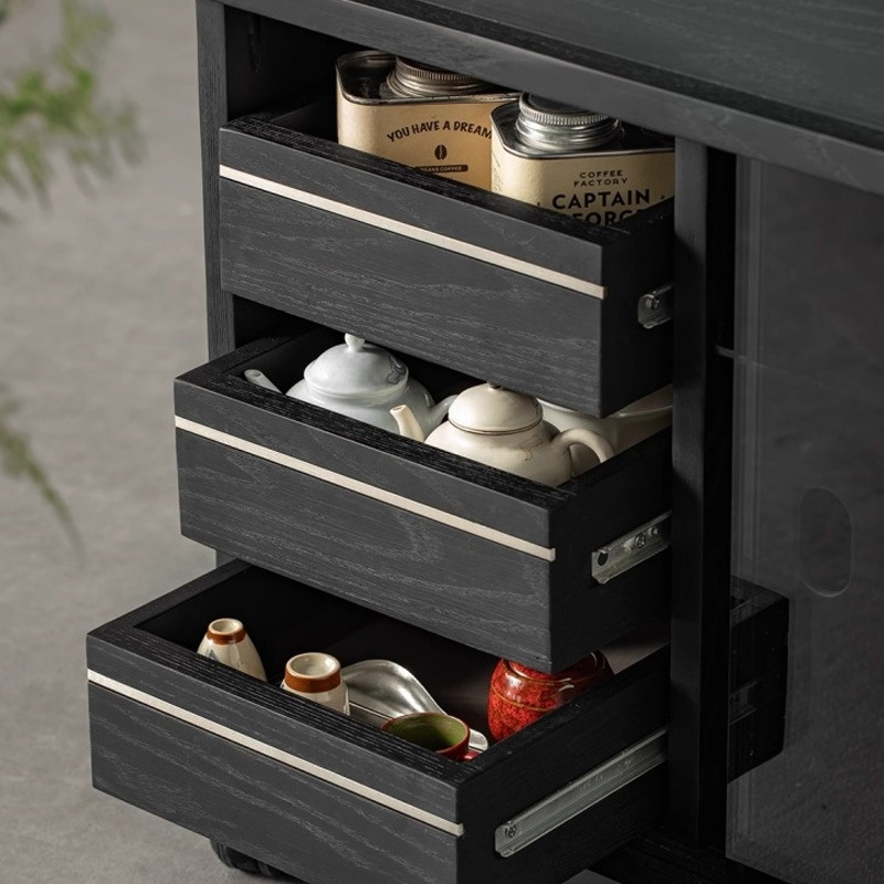 Woody Auraモダンリフトアップ式ローテーブル