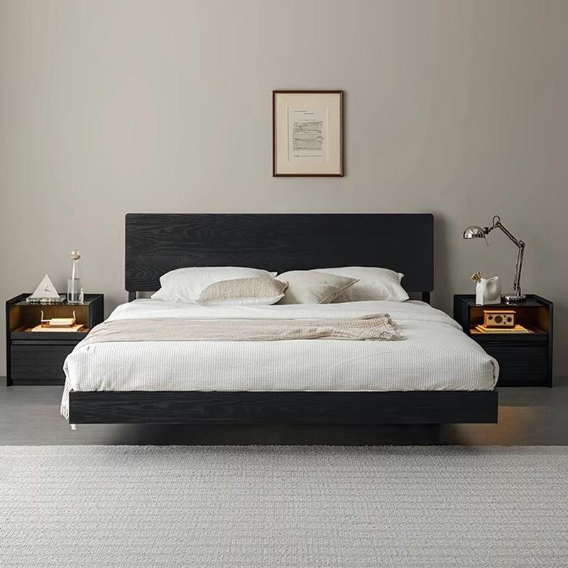 Woody Auraモダンエレガンスフロートベッド