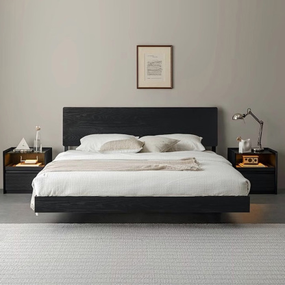 Woody Auraモダンエレガンスフロートベッド