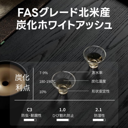 Woody Auraモダンエレガンスフロートベッド