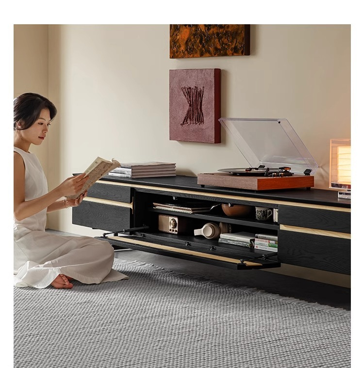 テレビ台　テレビボード　アルト　ナチュラル　ウッディ　ALTO Woody Aura木製フロートテレビボード | 天然木の美しい木目と