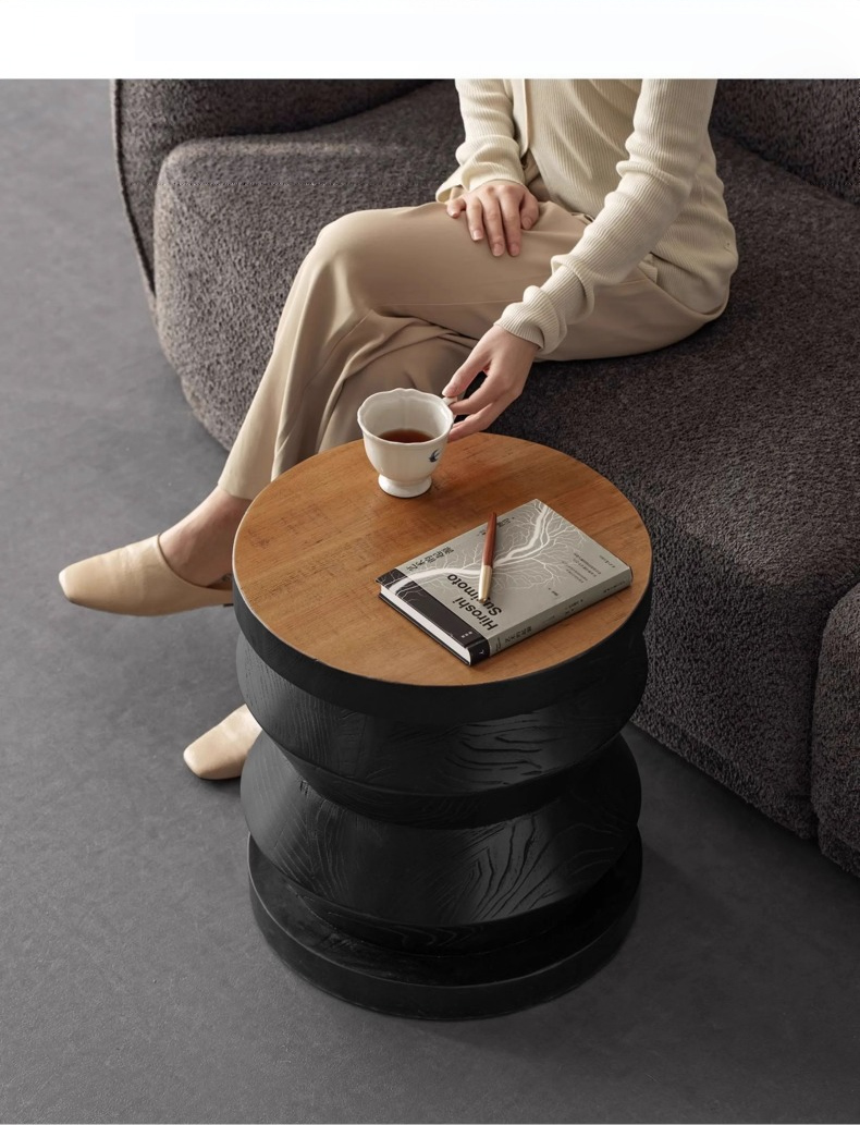 Woody Aura木製サイドテーブル – CAGUUU