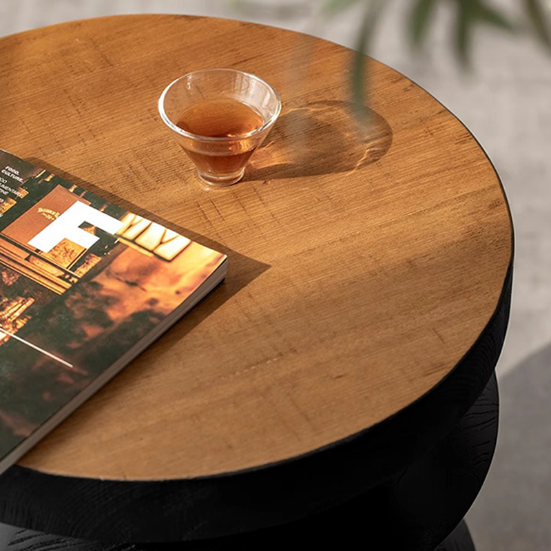 Woody Aura木製サイドテーブル