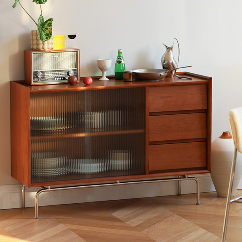 天然木レトロキャビネット