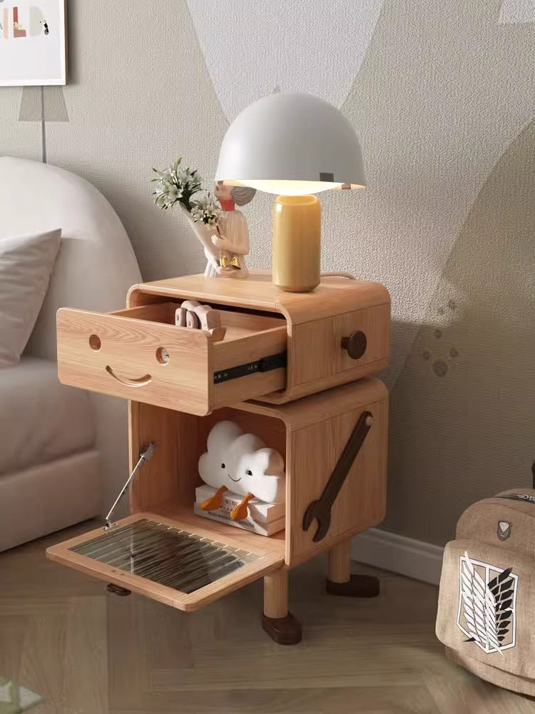 子ども用ロボットデザインナイトテーブル