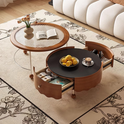 円形分離式テーブルセット