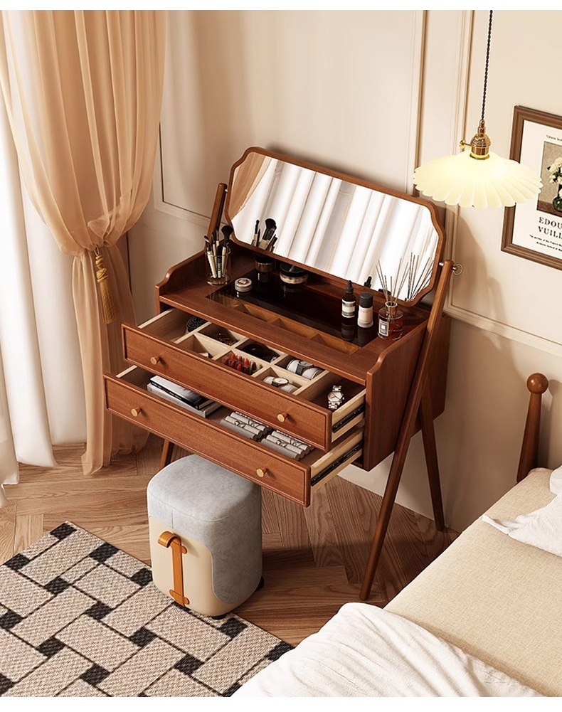 美品昭和レトロ感漂う！全身姿見ヴィンテージドレッサー 全国配送 全国