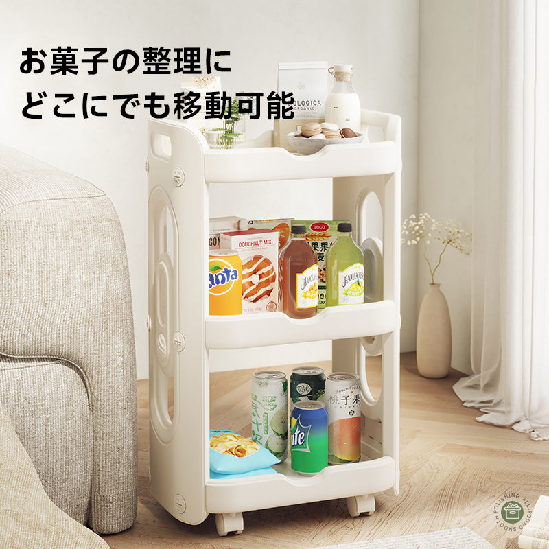 キャスター付き収納ワゴン | 多機能で移動が楽な省スペース収納 – CAGUUU