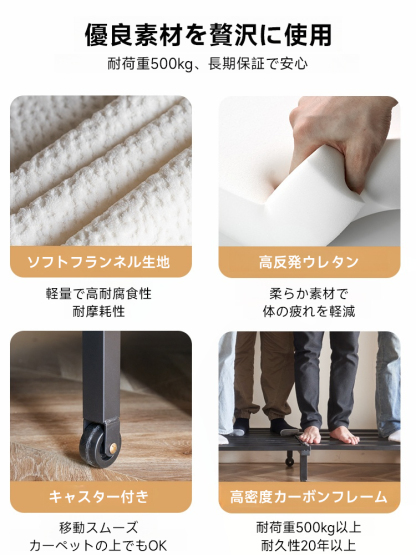 省スペースソファベッド