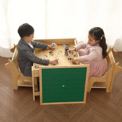 子ども用多目的ブロックテーブル