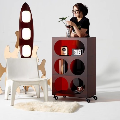 MonoLucent キャスター付きサイドボード