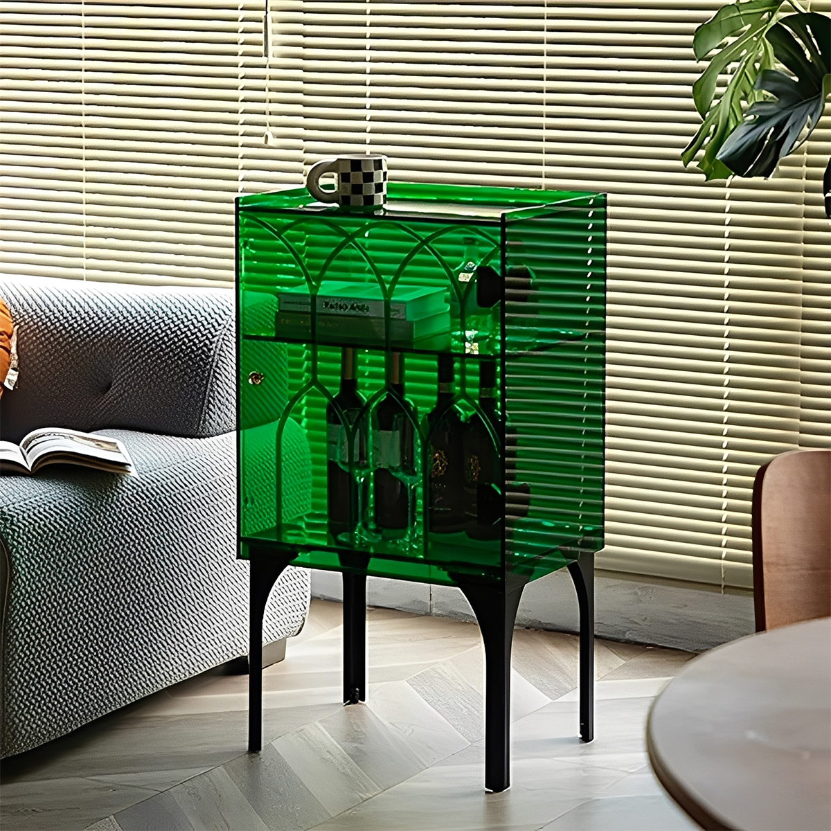 MonoLucent ゴシックサイドキャビネット